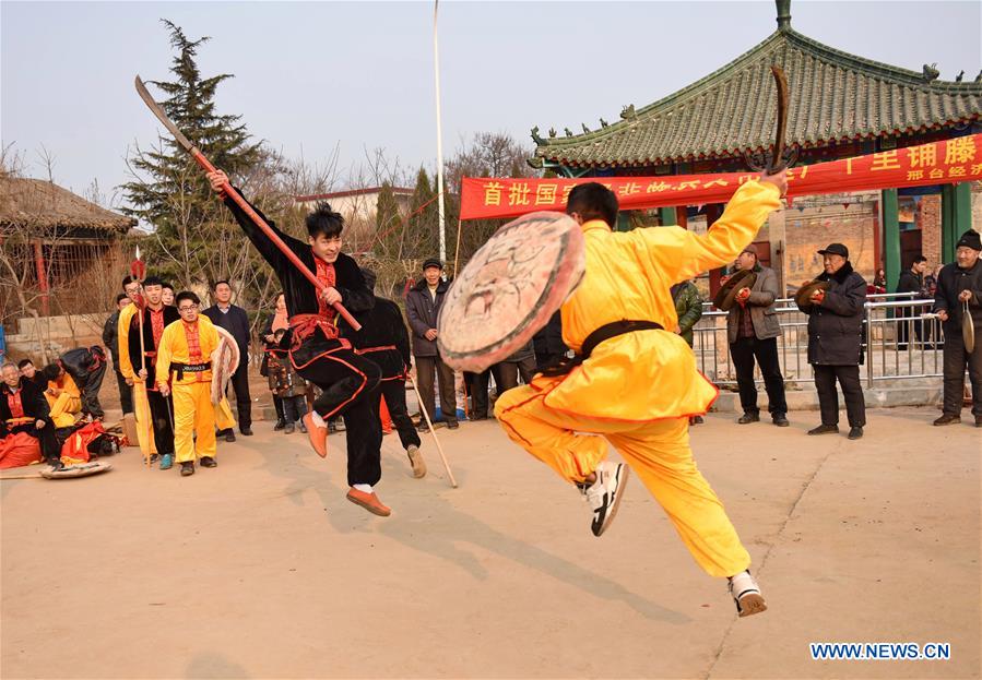 CHINA-HEBEI-MARTIAL ARTS-PERFORMANCE (CN)