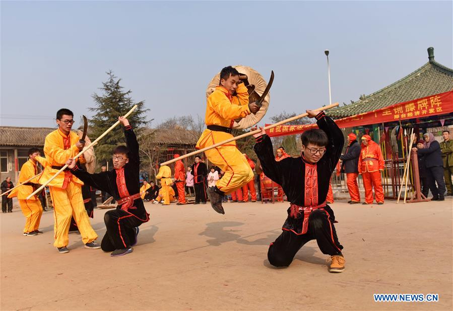 CHINA-HEBEI-MARTIAL ARTS-PERFORMANCE (CN)