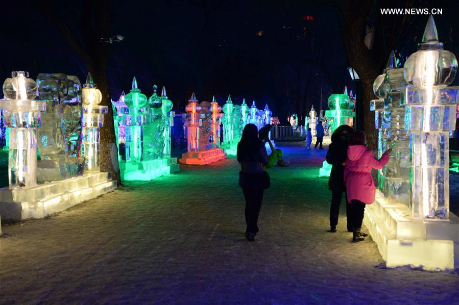 CHINA-HARBIN-ICE LANTERNS (CN)