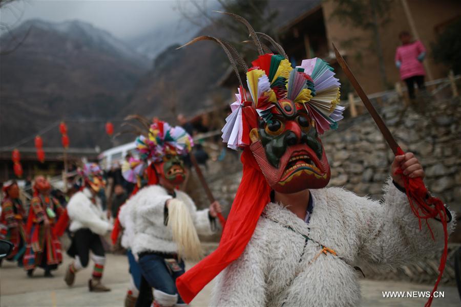 CHINA-GANSU-LONGNAN-BAIMA PEOPLE-CHIGEZHOU (CN) 