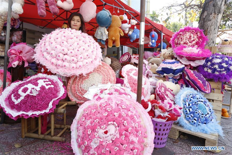 CAMBODIA-PHNOM PENH-VALENTINE'S DAY-PREPARATION   