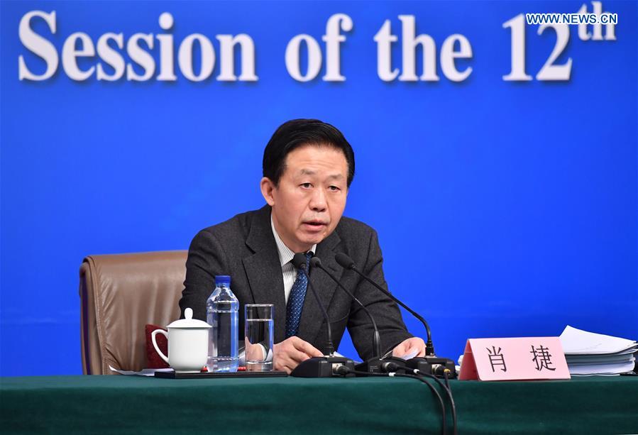 (TWO SESSIONS)CHINA-BEIJING-NPC-PRESS CONFERENCE-FINANCE (CN)