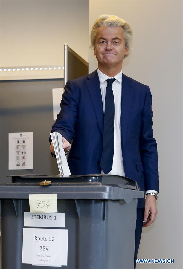 THE NETHERLANDS-PARLIAMENT ELECTIONS-GEERT WILDERS