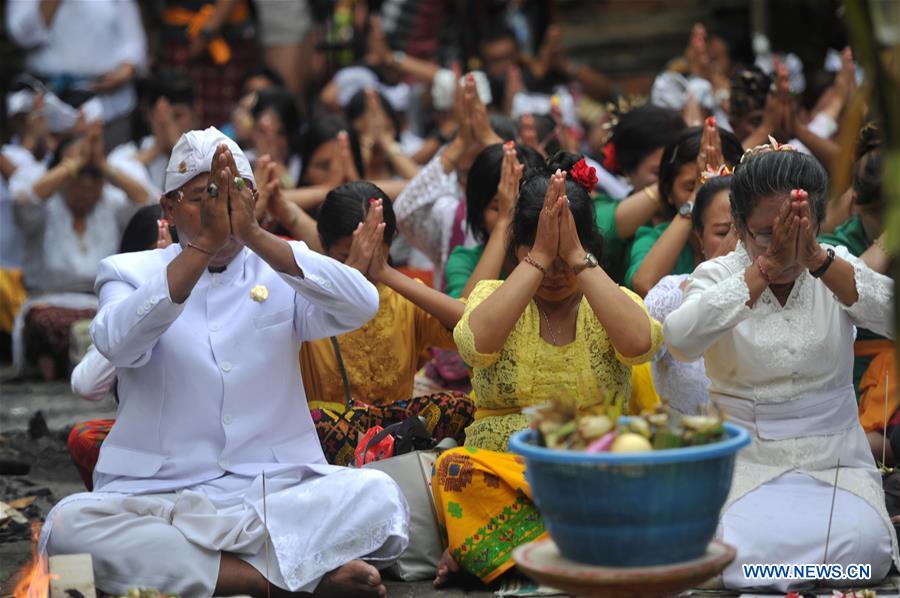 INDONESIA-JAKARTA-NYEPI DAY-CEREMONY