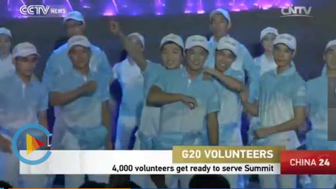 4,000 volunteers get ready to serve G20 Summit