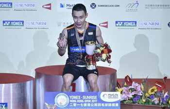 Lee Chong Wei claims title of Hong Kong Open men's singles