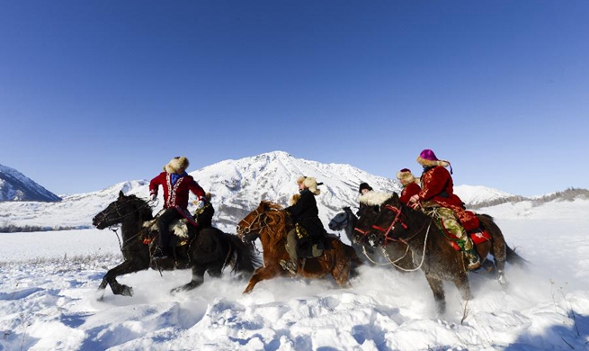 Winter tourism booming in Kanas, NW China's Xinjiang