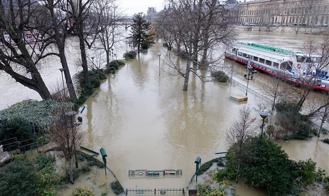 23 French departments on orange alert on floods risk