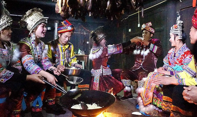 New Year festival of Miao ethnic group marked in south China's Guangxi
