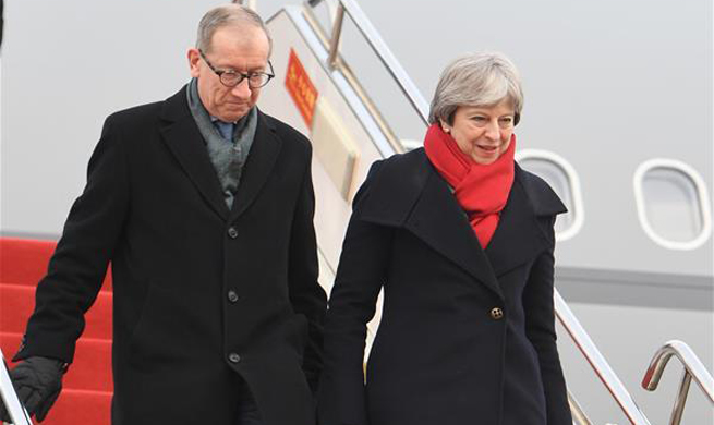 British PM Theresa May starts China tour