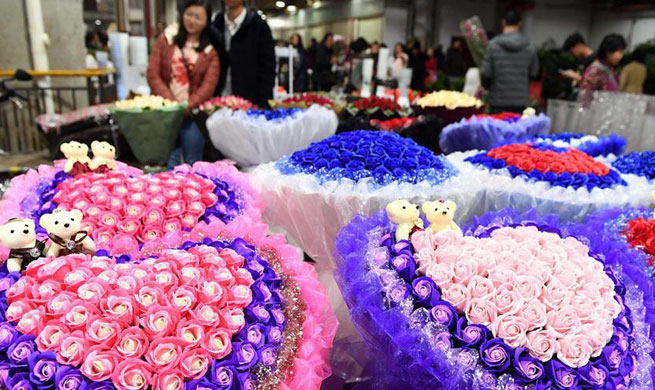 In pics: Flower industry in southwest China's Yunnan