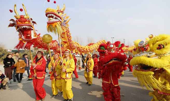Various activities held across China to celebrate Spring Festival