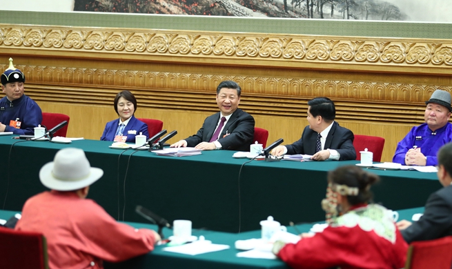 Chinese president stresses focus of developing high-quality economy