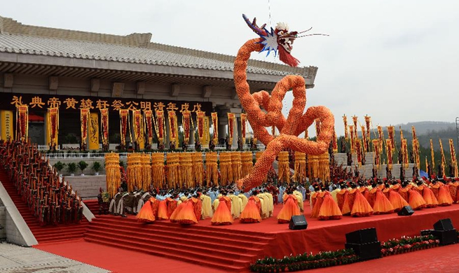 Ceremony paying homage to Yellow Emperor held in NW China
