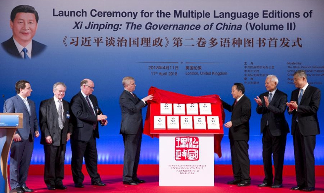 Multilingual version of 2nd volume of Xi's book on governance launched in London