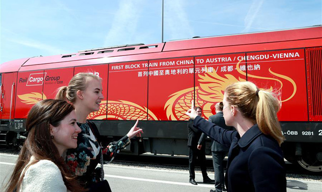 New freight train symbol of cooperation with China: Austrian president