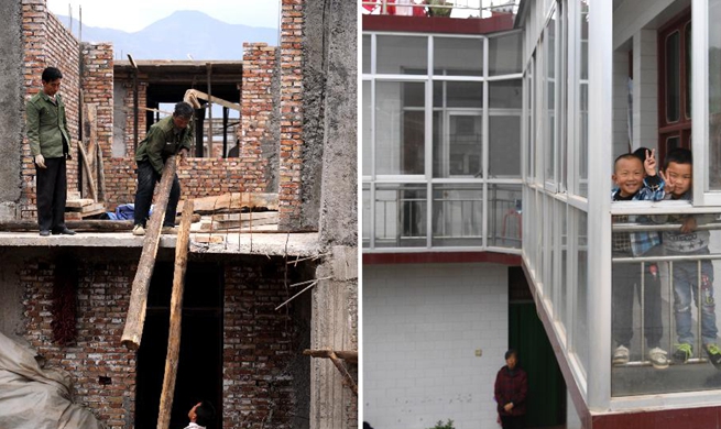 Gan'en Village regains life through reconstruction after Wenchuan earthquake