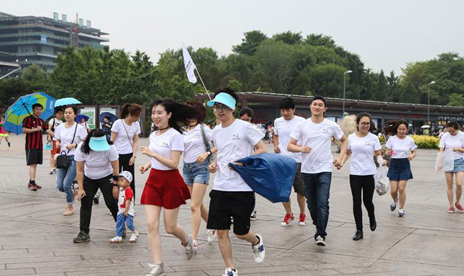 Voluntary activity held across China to greet World Environment Day