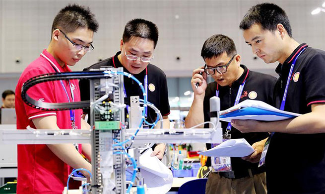 National selection match of Worldskills Competition held in Shanghai