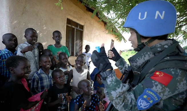 In pics: Chinese female peacekeepers in South Sudan