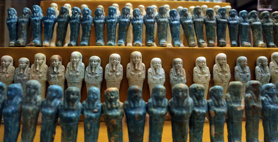 Returned artifacts from Italy exhibited in Egyptian Museum