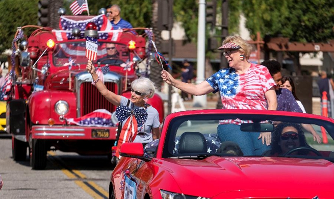 Annual Fourth of July Parade held in California