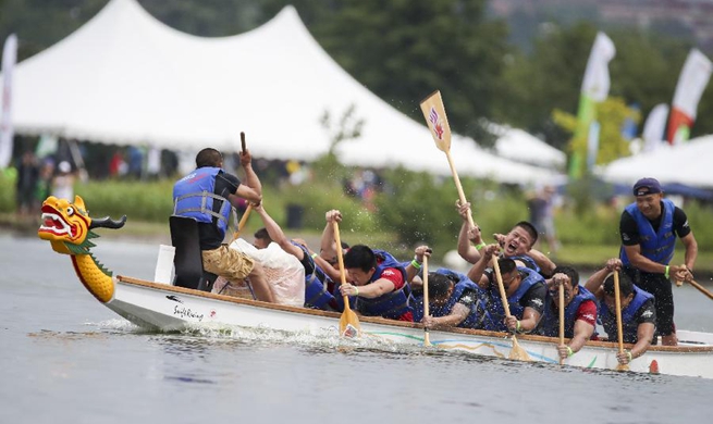 28th annual Hong Kong Dragon Boat Festival held in New York