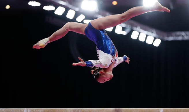 Chen Yile claims title of Artistic Gymnastics Women's Balance Beam
