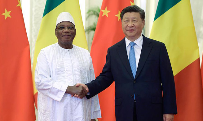 Xi meets Malian president