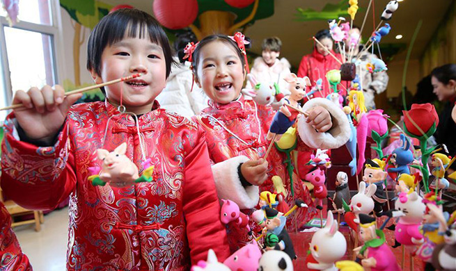 People around China celebrate upcoming New Year in various ways