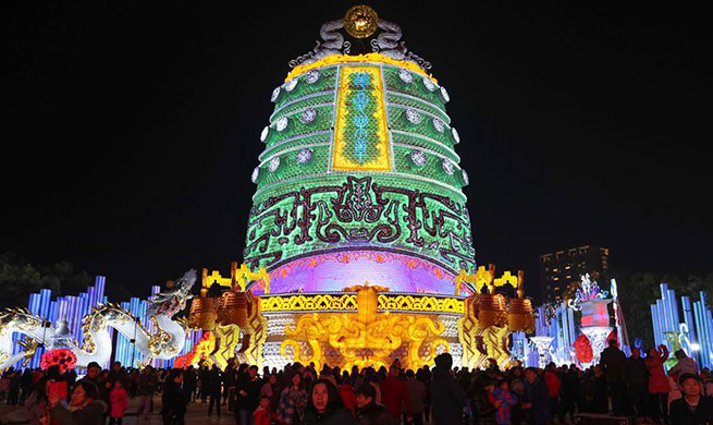 Lantern festival marked in Zigong, SW China's Sichuan