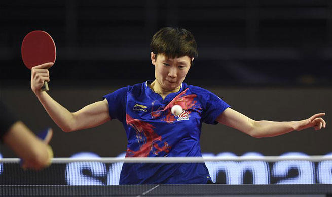 China's Wang Manyu claims title of women's singles at ITTF World Tour Platinum Qatar Open