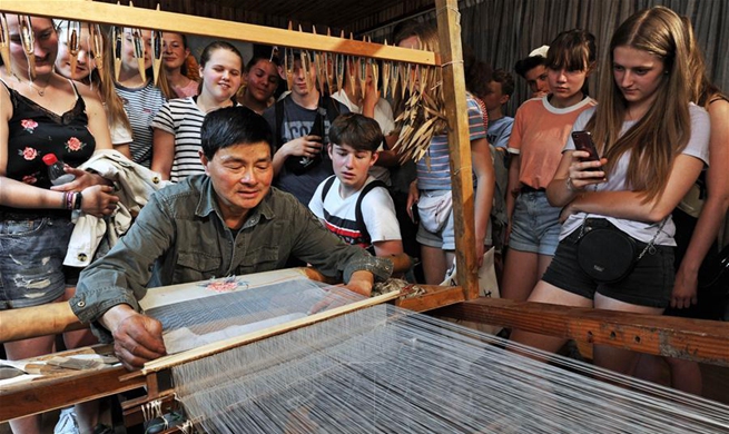 Museum exhibits local sericulturist's collection of tools for silkworm raising in China's Zhejiang