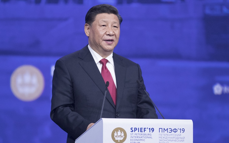 Spotlight: Xi highlights sustainable development as "golden key" to solving global problems