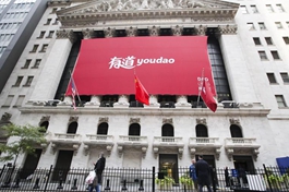 China's e-learning firm Youdao debuts on U.S. stock market