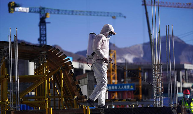 Reconstruction of Lhasa Gongga Airport fully resumed in China's Tibet