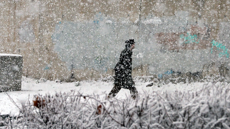 Ankara witnesses first heavy snow of this winter