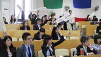 Sessions of DISEC at BMUN 2013 conference