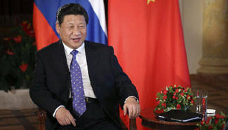 Xi sends best wishes for Sochi Olympics