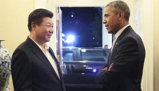 Chinese president meets with Barack Obama in Washington D.C.