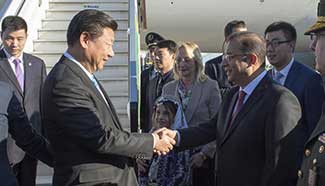 President Xi arrives in Turkey for G20 summit