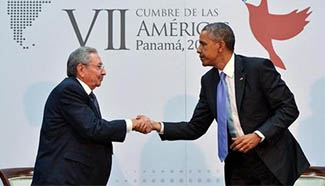Yearender: 2015 witnesses no lift of U.S. embargo on Cuba despite normalization of 
ties