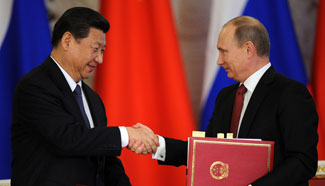 Yearender: China, Russia set example of int'l relations with overall promotion of 
bilateral ties