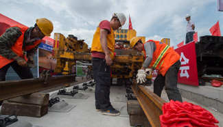 High-speed railway linking Shanghai and Kunming completed