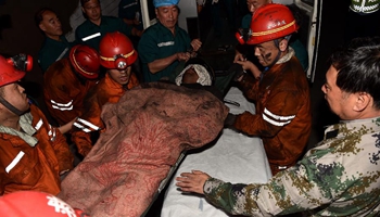 8 rescued five days after north China colliery flooding