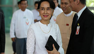 Aung San Suu Kyi leaves for China on official visit