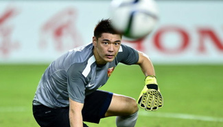 Goalkeeper Zeng Cheng will be pivotal to PRC’s chances of advancing