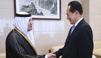 Xinhua president meets Saudi Arabia's culture and information minister