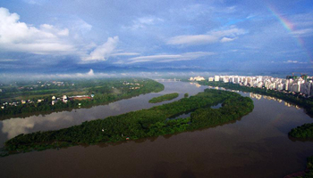Scenery of Wanquanhe River in S China's Hainan