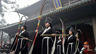 Sacrificial ceremony held to commemorate Mencius in E China